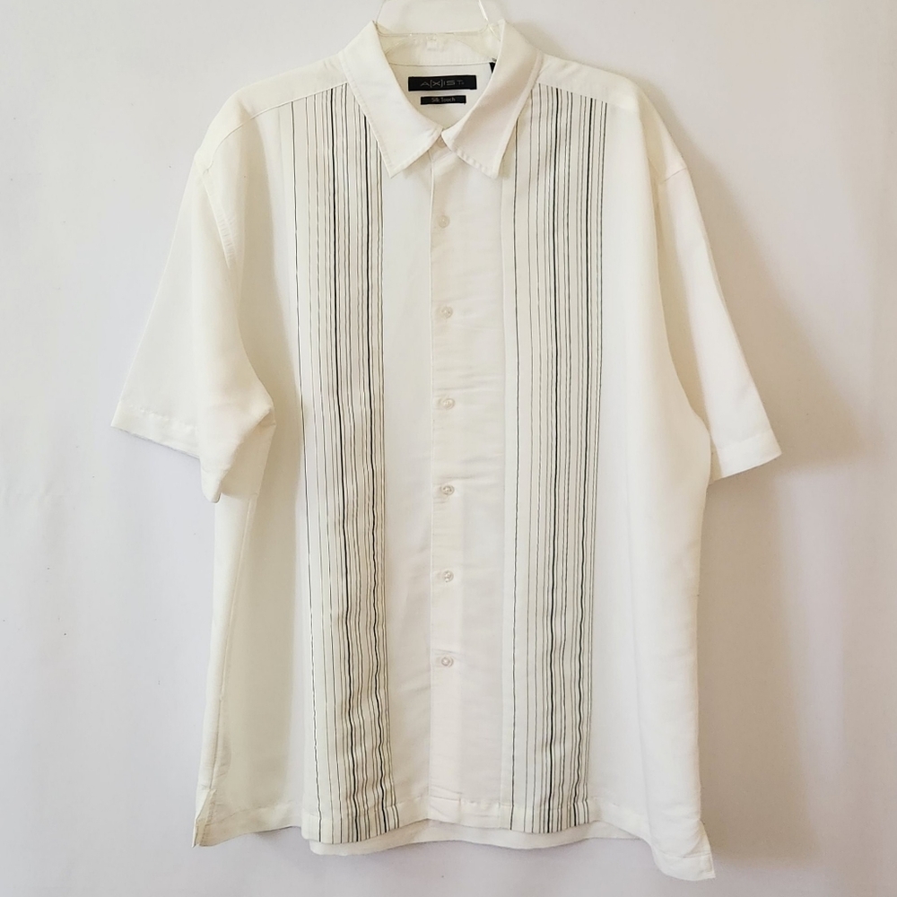 1Axist Silk Touch Button Down Mens Size XXL